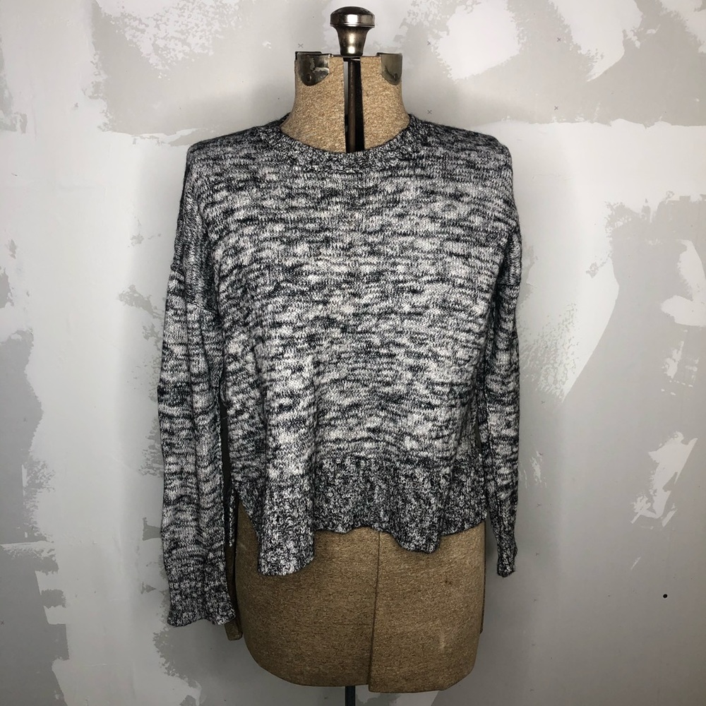 Eileen Fisher Alpaca/Organic Cotton Boxy Sweater